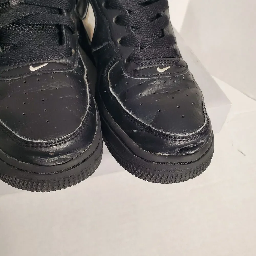 Nike Air‎ Force 1 LVB GS Black/White University Gold Size 5Y HF0095 001